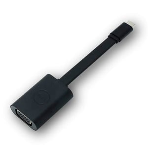 DELL DBQBNBC064 USB-Typ-C-zu-VGA-Kabeladapter (D-Sub), schwarz