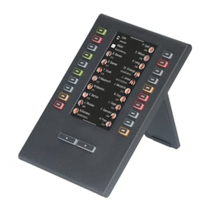 Auerswald COMfortel D-XT20i Additional IP Module, Black, 20 Buttons