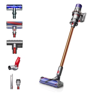 Dyson Cyclone V10 Absolute 2-in-1-Standstaubsauger, Akku, Trockenbetrieb, beutellos, Kupfer, Nickel