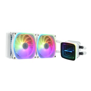 Enermax ELC-AQFA240-SQA-W Computer Cooling System CPU Liquid Cooling Kit 12 cm White 1 pc.