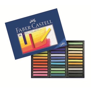 Faber-Castell STUDIO QUALITY 128336 Dry Pastel, Soft, Multicolor, 36-piece set