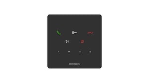 Hikvision Value Series DS-KH6000-E1 system audio interkomowy Czarny