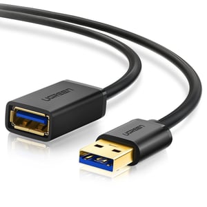 Ugreen 10373 USB 3.2 Gen 1 (3.1 Gen 1) Cable, 2 m, USB-A, Black