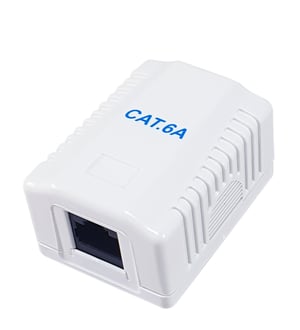 Equip 235215 anslutningsbox för Cat6a-nätverk, vit