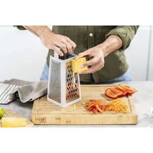 ZWILLING 36610-003-0 ręczna tarka / spiralizer Tarka z pojemnikiem Szary