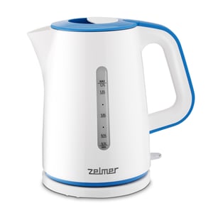 Zelmer ZCK7620B czajnik elektryczny 1,7 l 2200 W Niebieski, Biały