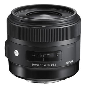 Sigma 30mm F1.4 DC HSM | Art SLR Obiektyw standardowy Czarny