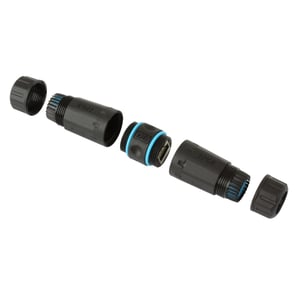 Techly IWP-MD C6-IP68T Adapter für RJ-45-Kabel, schwarz