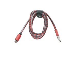 Platinet PUCLCIP1R Lightning-Kabel 1 m Rot