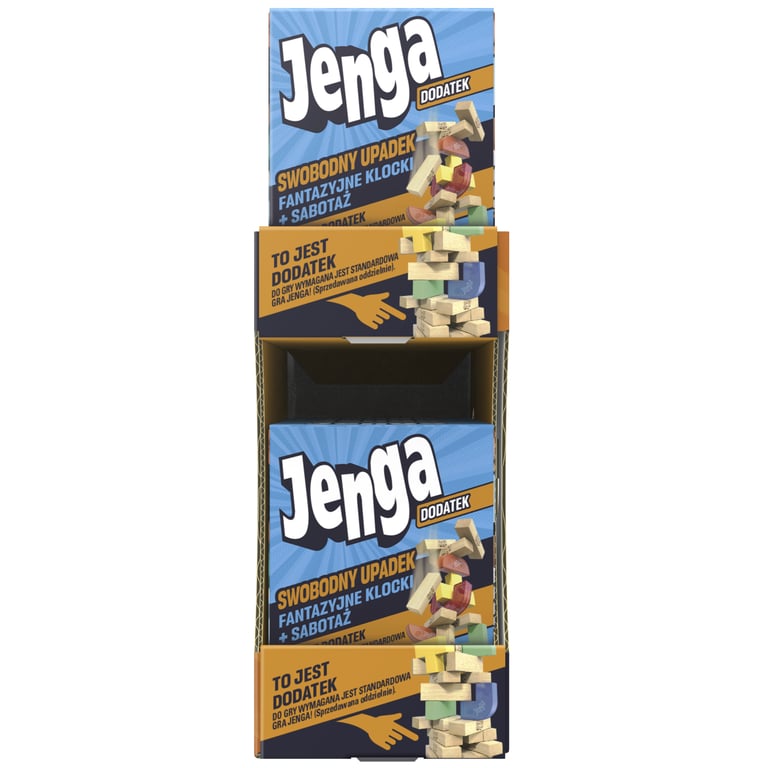 Hasbro Gaming Jenga Dodatek Swobodny Upadek
