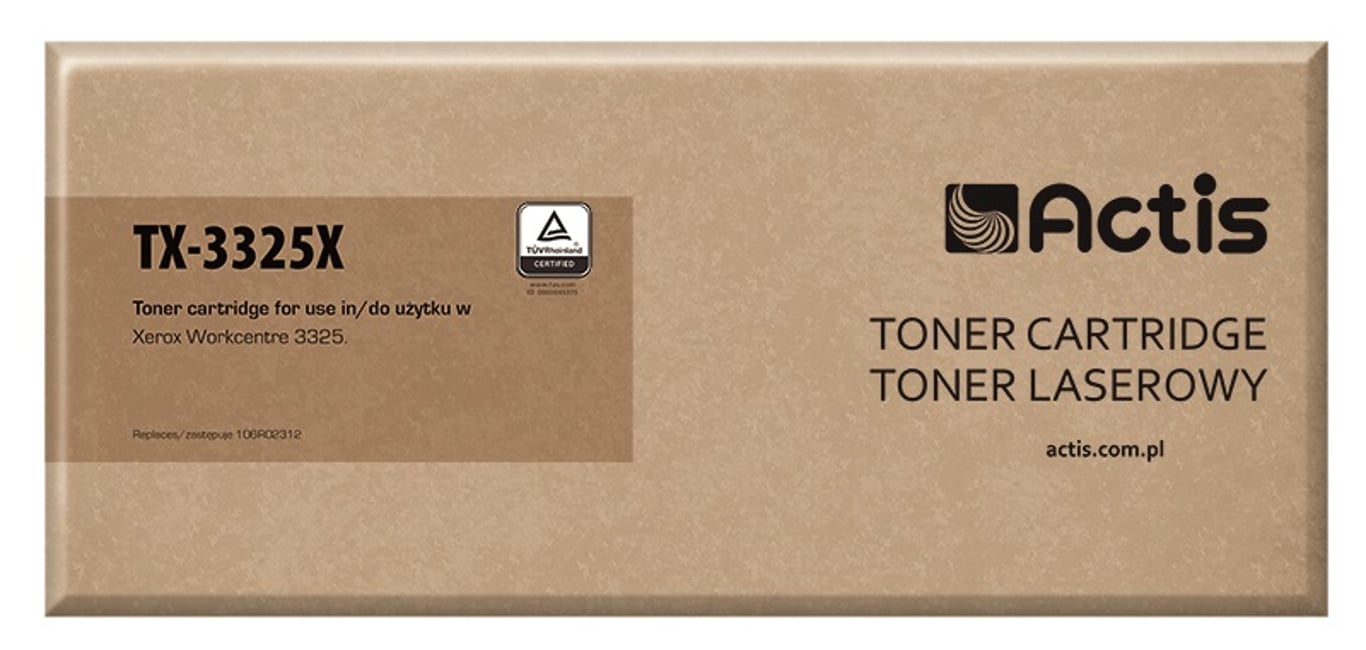 Actis Toner TX-3325X (zamiennik Xerox 106R02312; 11000 stron; czarny)