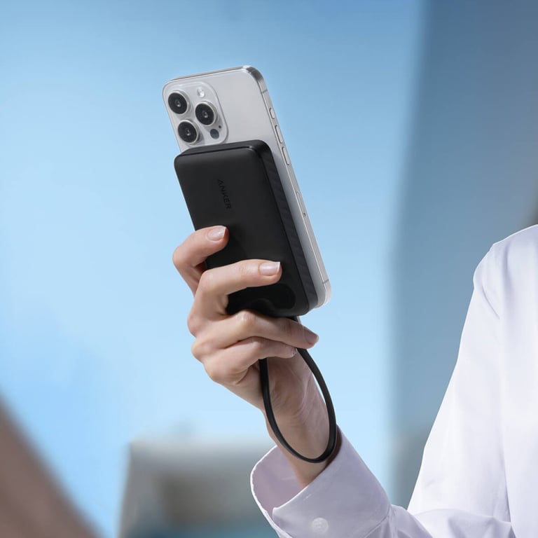 фото Зовнішній акумулятор (павербанк) Anker 10000mAh 22.5W Black (A1257G11)