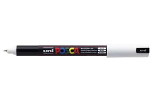 POSCA uni PC-1MR marker 1 szt. Końcówka pociskowa Biały