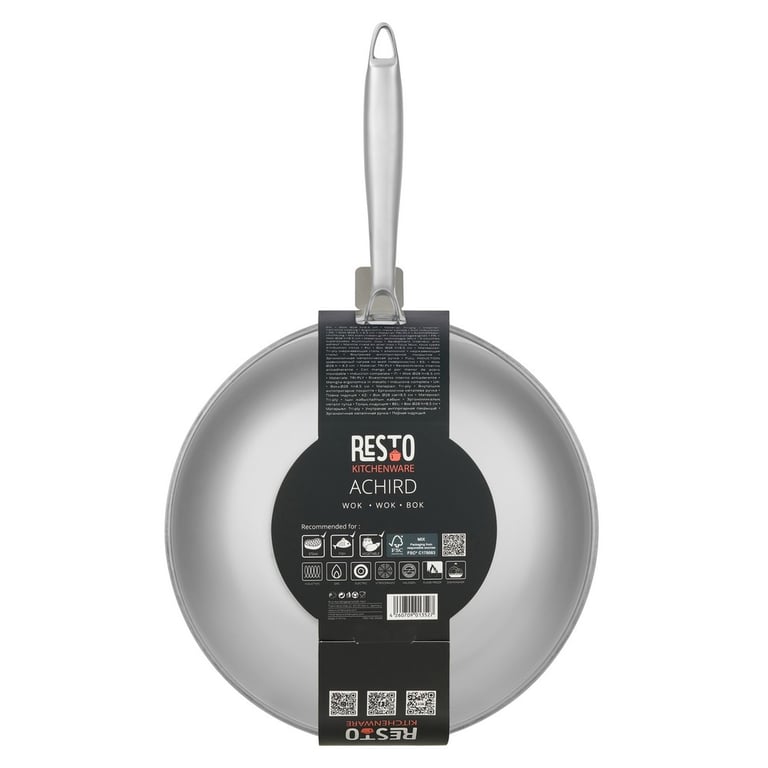 Resto Kitchenware 95349 patelnia Wok/Patelnia do mieszania Okrągły