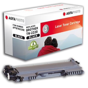 AgfaPhoto APTBTN2220E Tonerkassette, 1 Stück, Schwarz