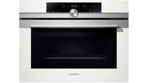 Siemens CM633GBW1 Backofen 45 l Edelstahl, Weiß