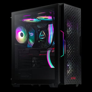ADATA STARKERAIR-BKCWW Security & Mounting Brackets for Midi Tower Computers, Black