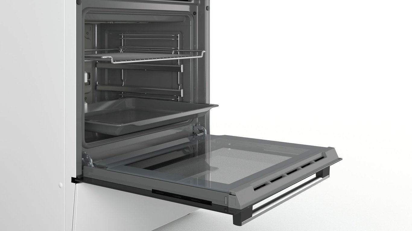 Bosch Serie 4 HKR39C220 pierkarnik Kuchenka wolnostojąca Prąd elektryczny Ceramiczna Biały