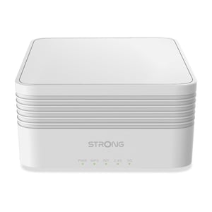 Starkes MESHAX3000ADD Mesh-WLAN-System, Dualband (2,4 GHz/5 GHz), Wi-Fi 6 (802.11ax), weiß, 3 Innenstationen
