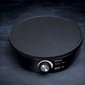 GASTRONOMA 18310014 Pancake Maker, 1 pancake, 1000 W, Black