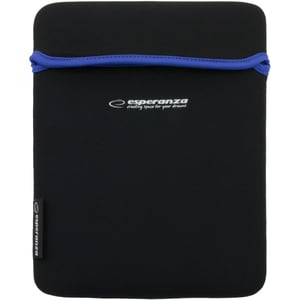 Esperanza ET172B 24.6 cm (9.7") Tablet Case, Closure-Style, Black, Blue