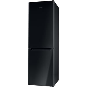 Indesit LI8 S2E K Freestanding Refrigerator-Freezer, 339 L, Black