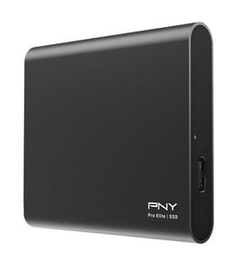 PNY Pro Elite 250 GB USB Typ C 3.2 Gen 2 (3.1 Gen 2) Schwarz
