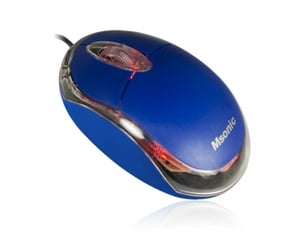 Msonic MX264B myszka Biuro Oburęczny USB Typu-A Optyczny 1200 DPI