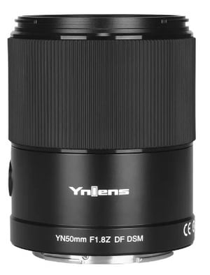 Yongnuo YN-50MM F1.8Z DF DSM obiektyw do aparatu Bezlusterkowiec/Lustrzanka jednoobiektywowa Stała soczewka skupiająca Czarny