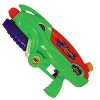 Water guns and water balloons