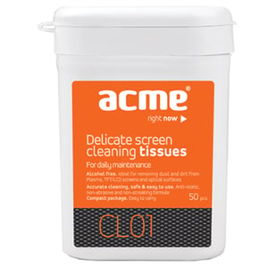 Acme Made CL01 Ekrany/Plastik Mokre ściereczki do czyszczenia