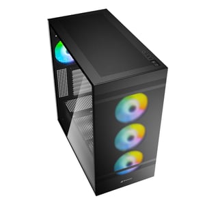 Sharkoon REBEL C50 RGB ATX Full Tower Czarny
