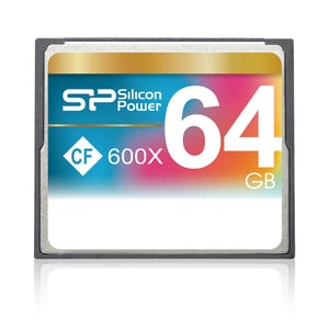 Silicon Power 64 GB 600X CompactFlash-minneskort