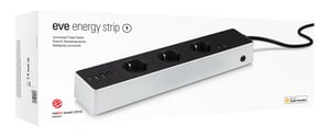 Eve Energy Strip Czarny, Biały 3 x gniazdo sieciowe 120-230 V 1,9 m