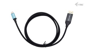 i-tec C31CBLDP8KBIDIR Kabeladapter 1,5 m DisplayPort USB Typ C Schwarz