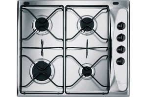Whirlpool AKM 260 IX Kochfeld Weiß Einbau Gas 4 Kochzonen