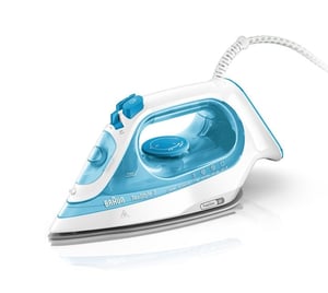 Braun TexStyle 3 Steam Iron SI 3053 Blue Ceramic Soleplate 2400 W Blue