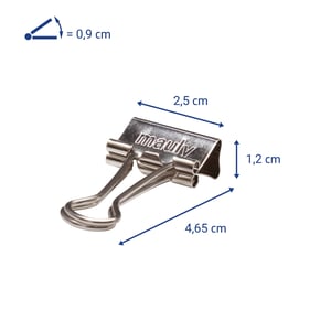 MAUL 2142599 spinacz Stal 12 szt.