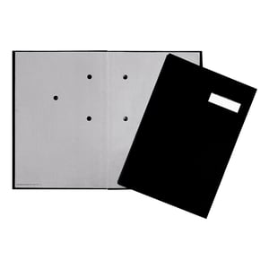 Page 24191-44 Cover Cardstock, Fabric Black A4