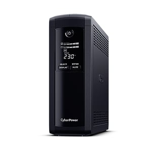 CyberPower VP1600EILCD USV-Anlage, Line-Interactive-Technologie, 1,6 kVA, 960 W, 8 x Netzsteckdose