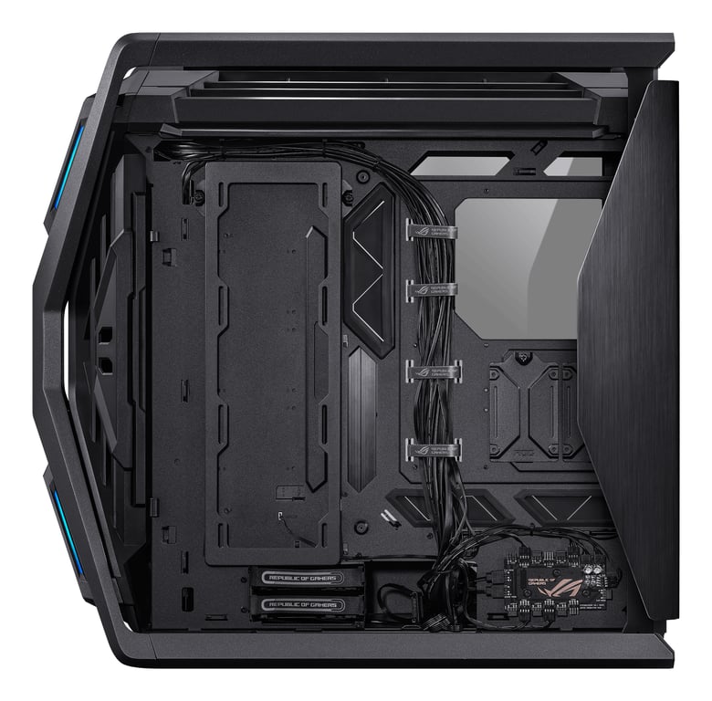 ASUS ROG Hyperion GR701 BTF Edition Tower Czarny, Przezroczysty
