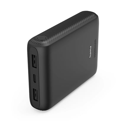 Hama 00201776 bank mocy Litowo-polimerowy (LiPo) 10000 mAh Antracyt