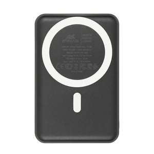 Rivacase VA2604 powerbank, litium-polymer (LiPo), 10 000 mAh, trådlös laddning, svart