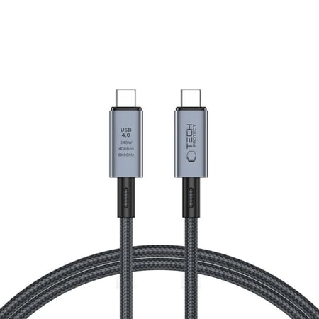 Tech-Protect 5906302308989 kabel USB 0,25 m USB C 0,48 Gbit/s 100 W Szary