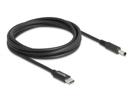 DeLOCK Kabel zasilający do laptopów USB Type-C, męski na Dell 4,5 x 3,0 mm, męski