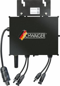 Schwaiger SOWR0806 Power Adapter/Inverter, Indoor, Black