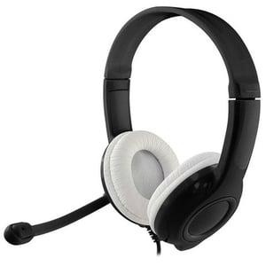 Media-Tech EPSILION USB MT3573 Wired Headphones, Headband Style, Calls/Music, Black