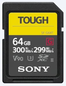 Sony SF64TG 64 GB SDHC UHS-II Class 10 flashminne