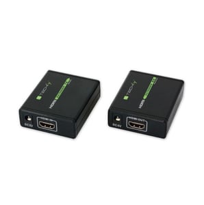 Techly IDATA-EXT-E70 AV Extender AV Transmitter and Receiver Black