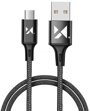 Wozinsky 5907769301148 kabel USB USB 2.0 1 m Micro-USB B USB A Czarny